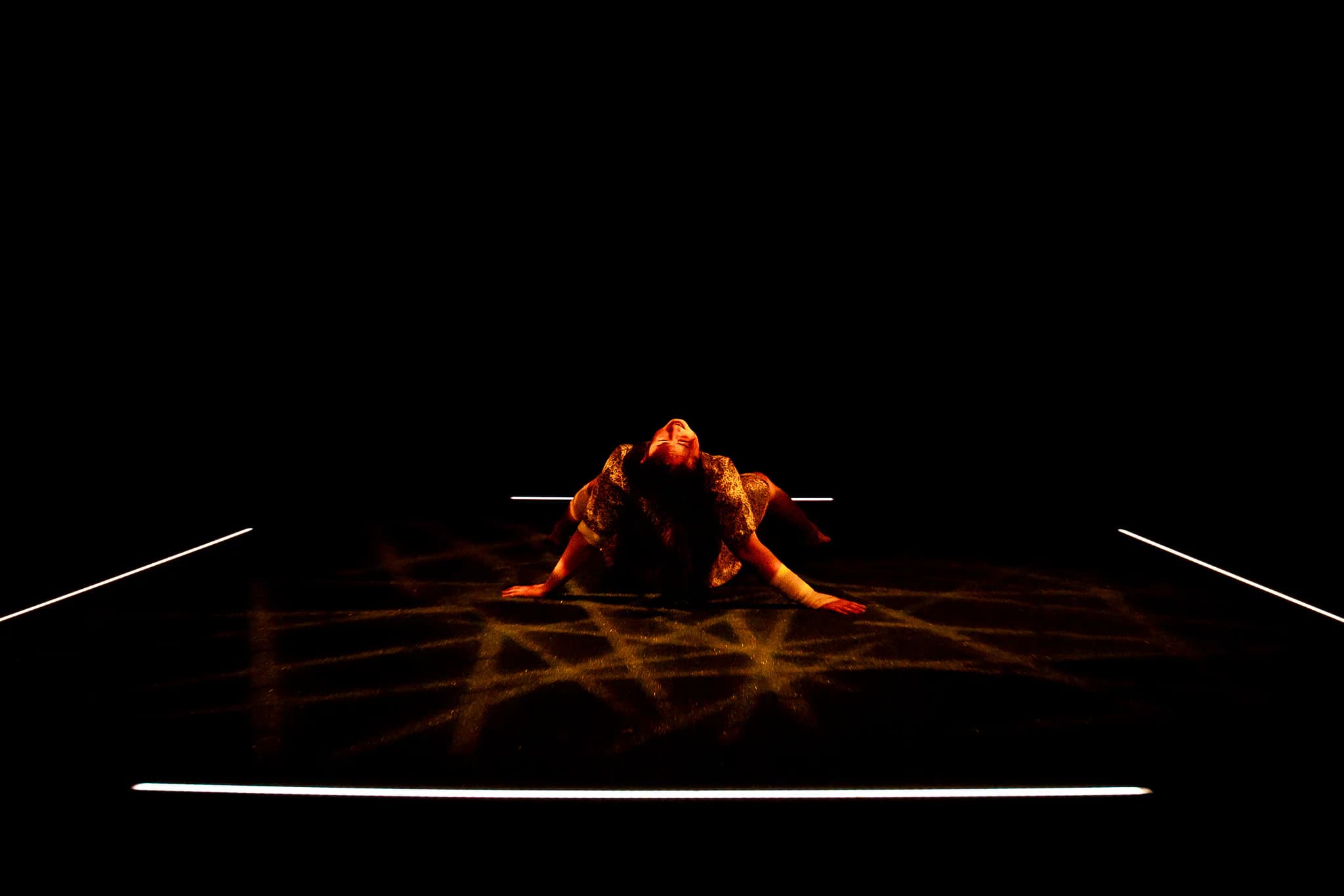 Fleas at Barn Theatre, Rose Bruford College, Sidcup — production hero photograph