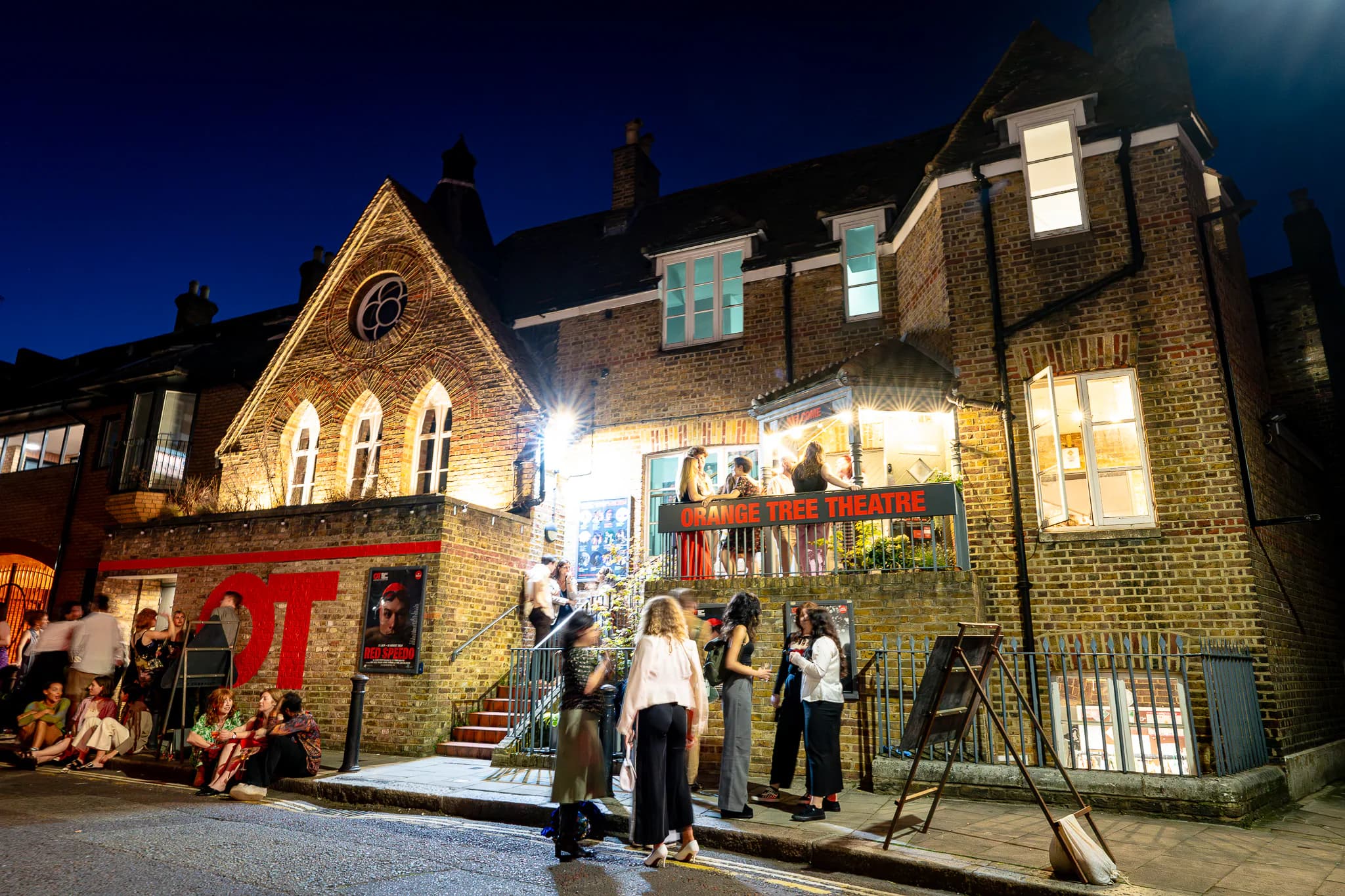 Red Speedo at Orange Tree Theatre — production hero photograph