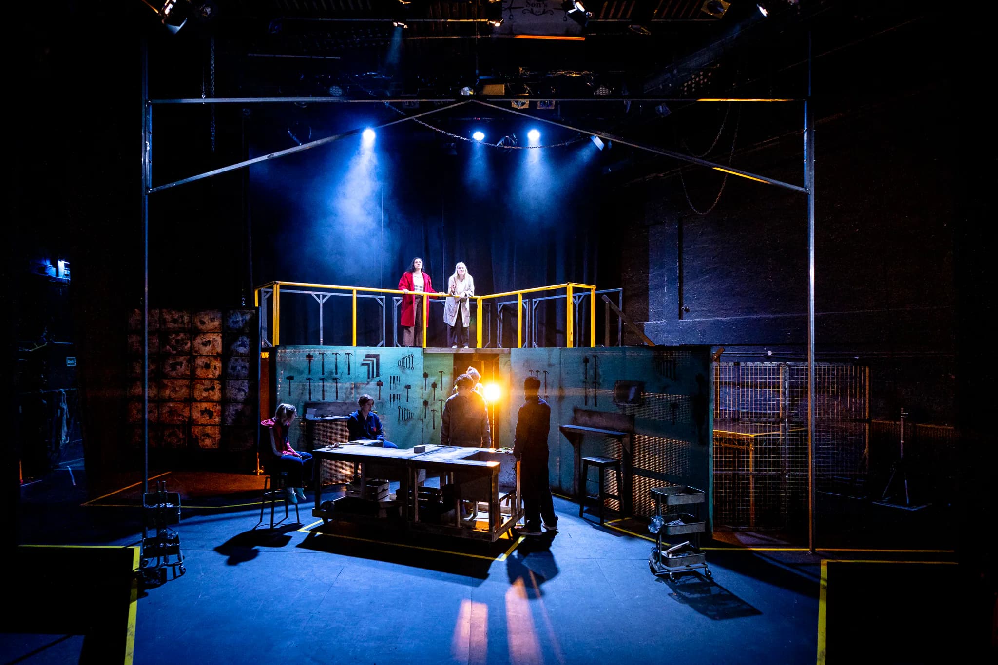 Scissors at Greenwich Theatre — production hero photograph