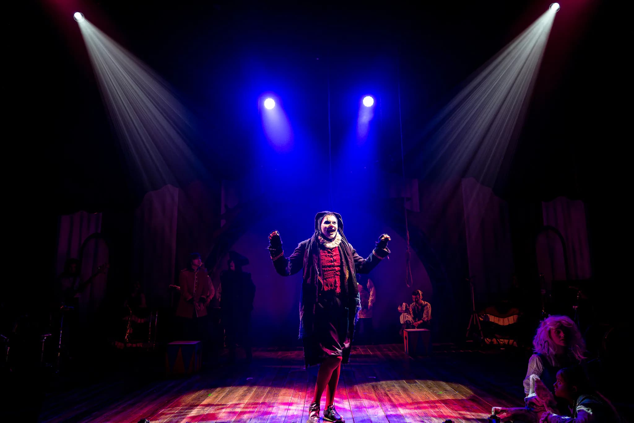 The Grinning Man at Greenwich Theatre — production hero photograph